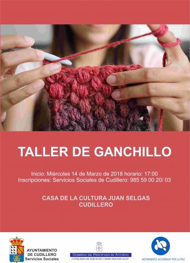 Taller de ganchillo. Centro de Voluntariado y Participación Social-ÁREA III (MASPAZ)