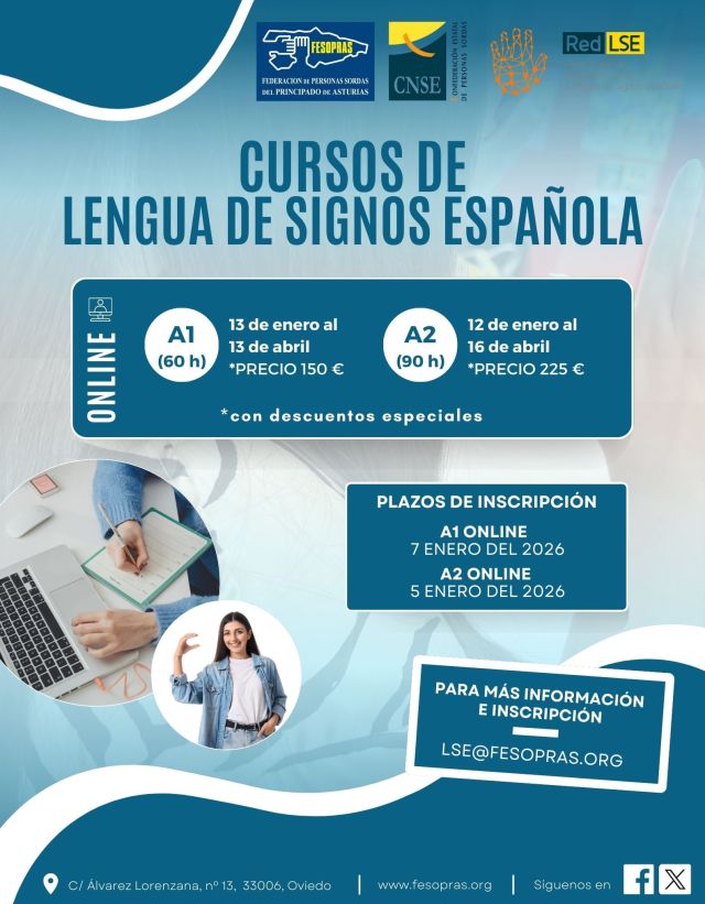 Cursos de Lengua de Signos Española de Fesopras