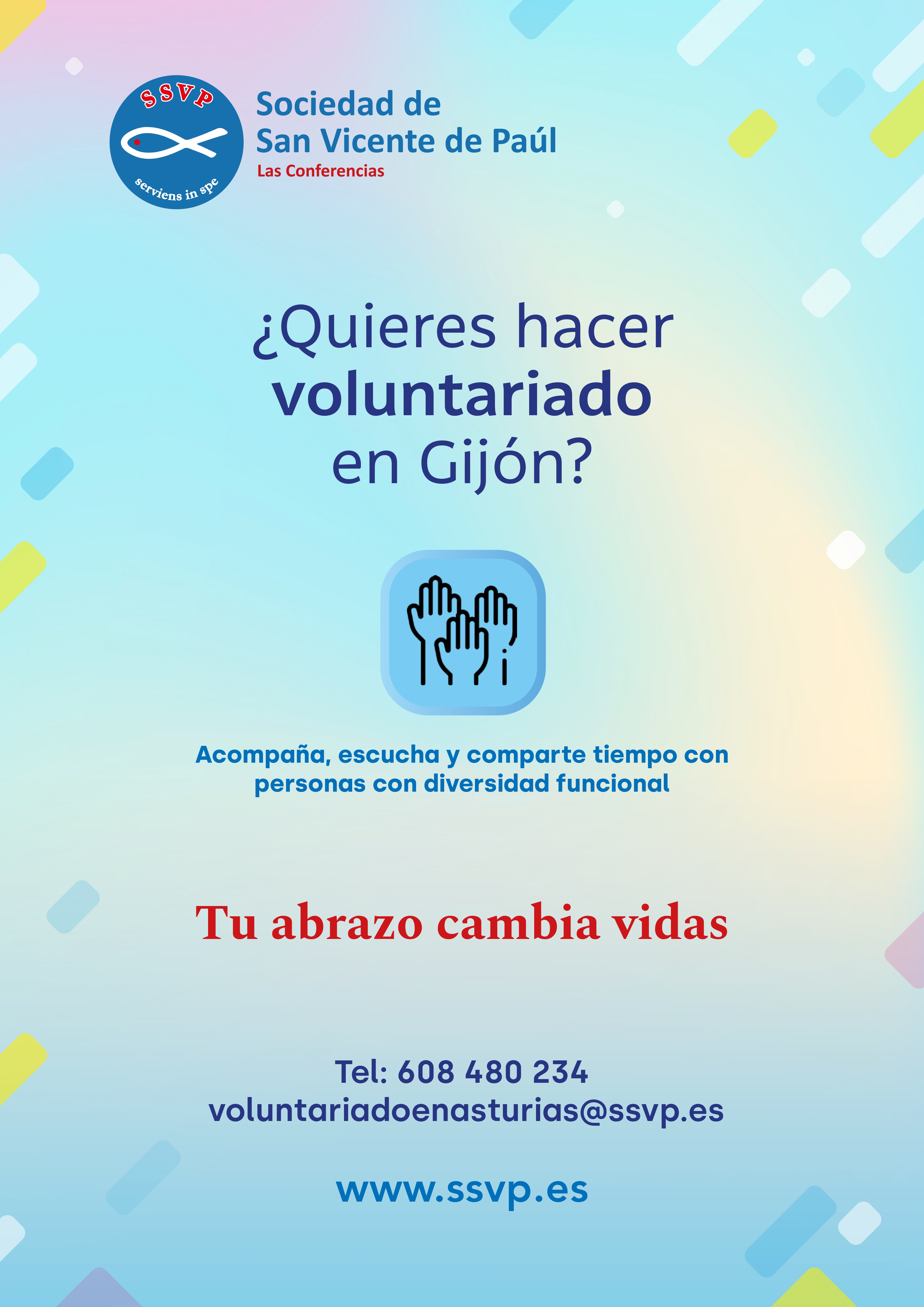 Voluntariado de acompañamiento a personas con diversidad funcional en situación de soledad no deseada