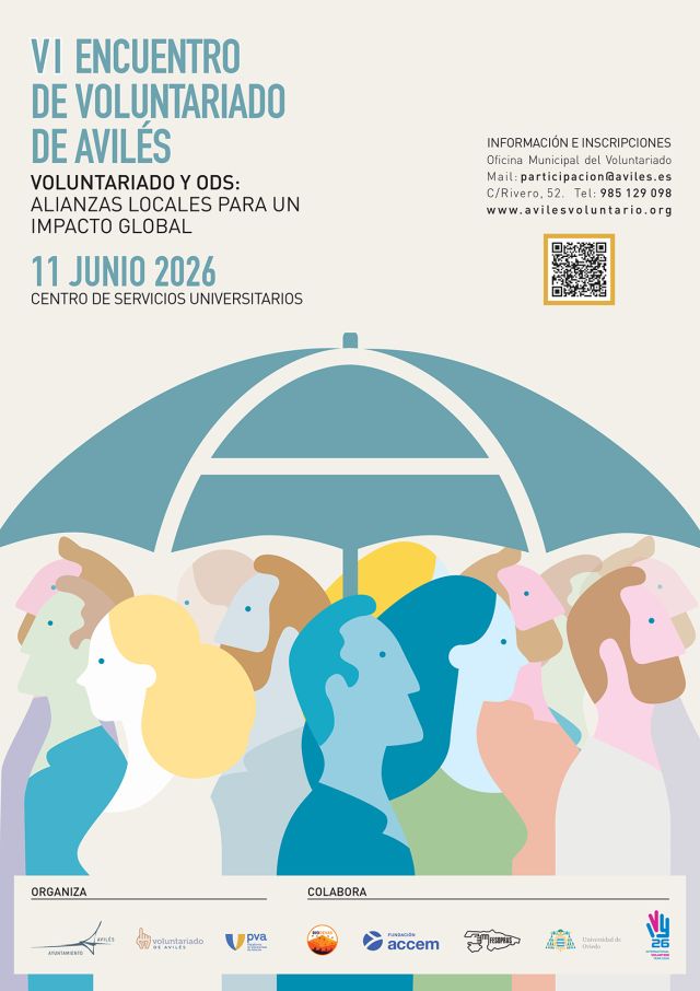 VI Encuentro de voluntariado de Avilés. Abiertas inscripciones