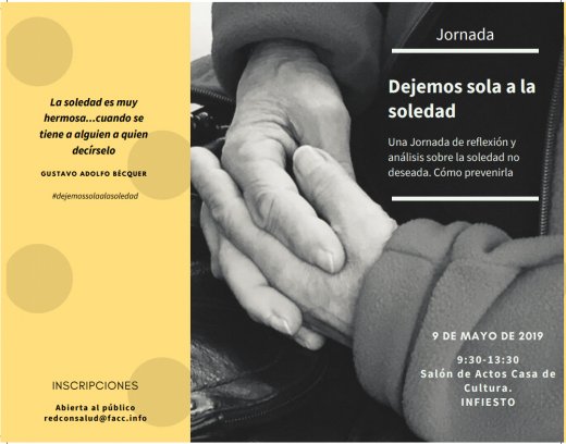 Jornada DEJEMOS SOLA A LA SOLEDAD