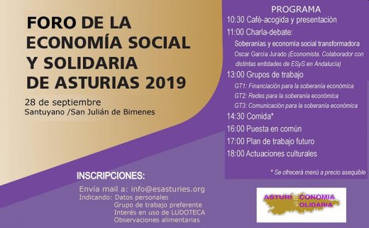 Foro de Economía Social y Solidaria de Asturies