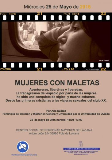 MUJERES CON MALETAS