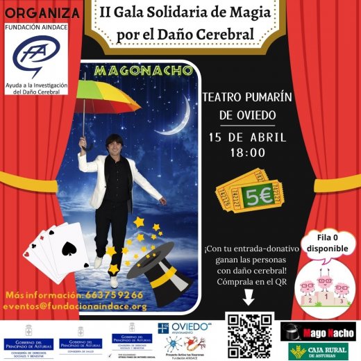 II Gala Solidaria de Magia por el Daño Cerebral