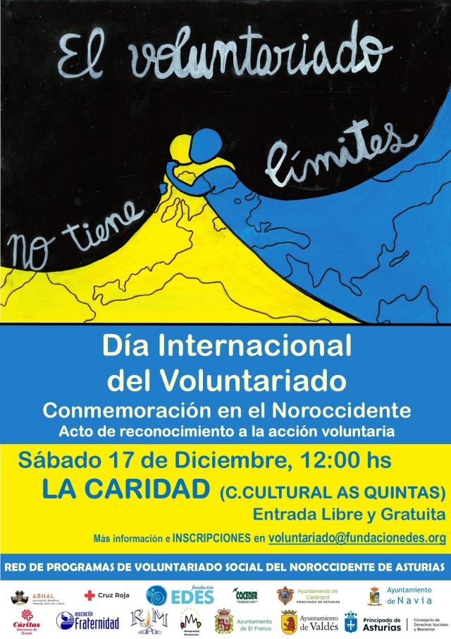 Acto de Conmemoración del Día Internacional del Voluntariado en el Noroccidente de Asturias