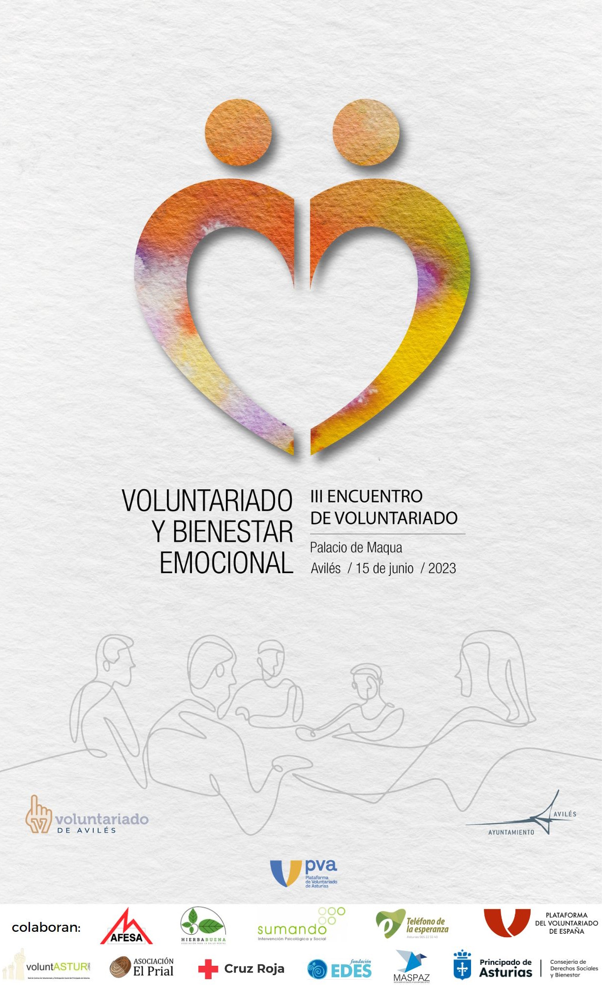 III Encuentro de voluntariado de Avilés: “Voluntariado y bienestar emocional”